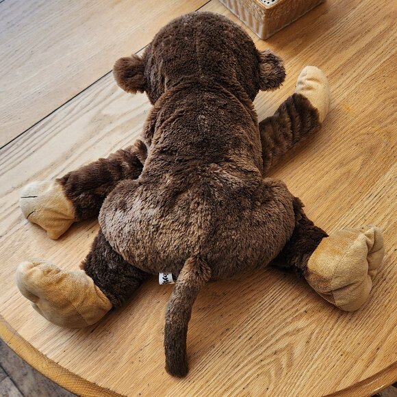 Toys R Us Vintage Big Brown Monkey Stuffed Animal Toy - Picture 6 of 9